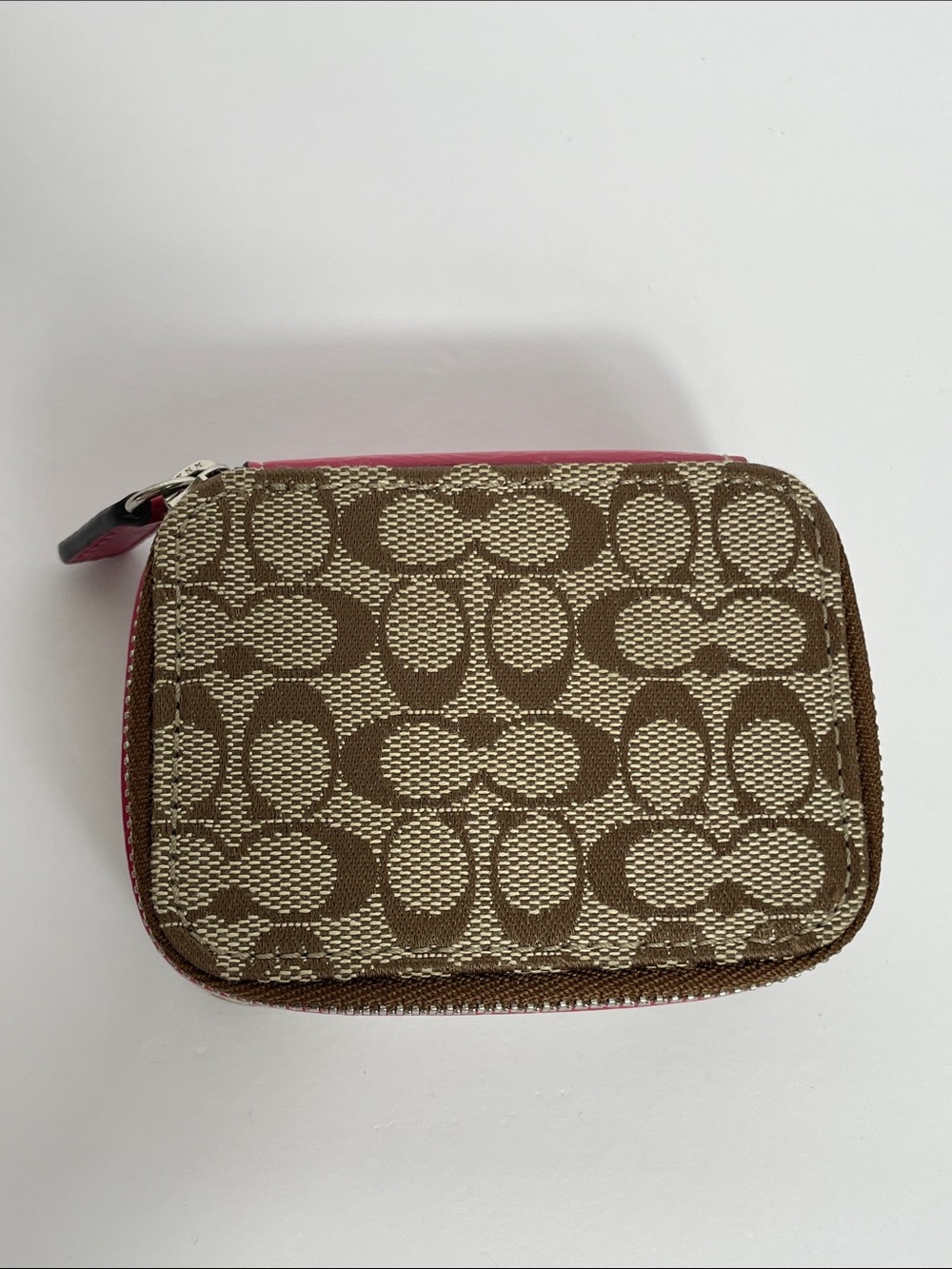 Coach Mini Signature Triple Pill Box - Picture 5 of 7
